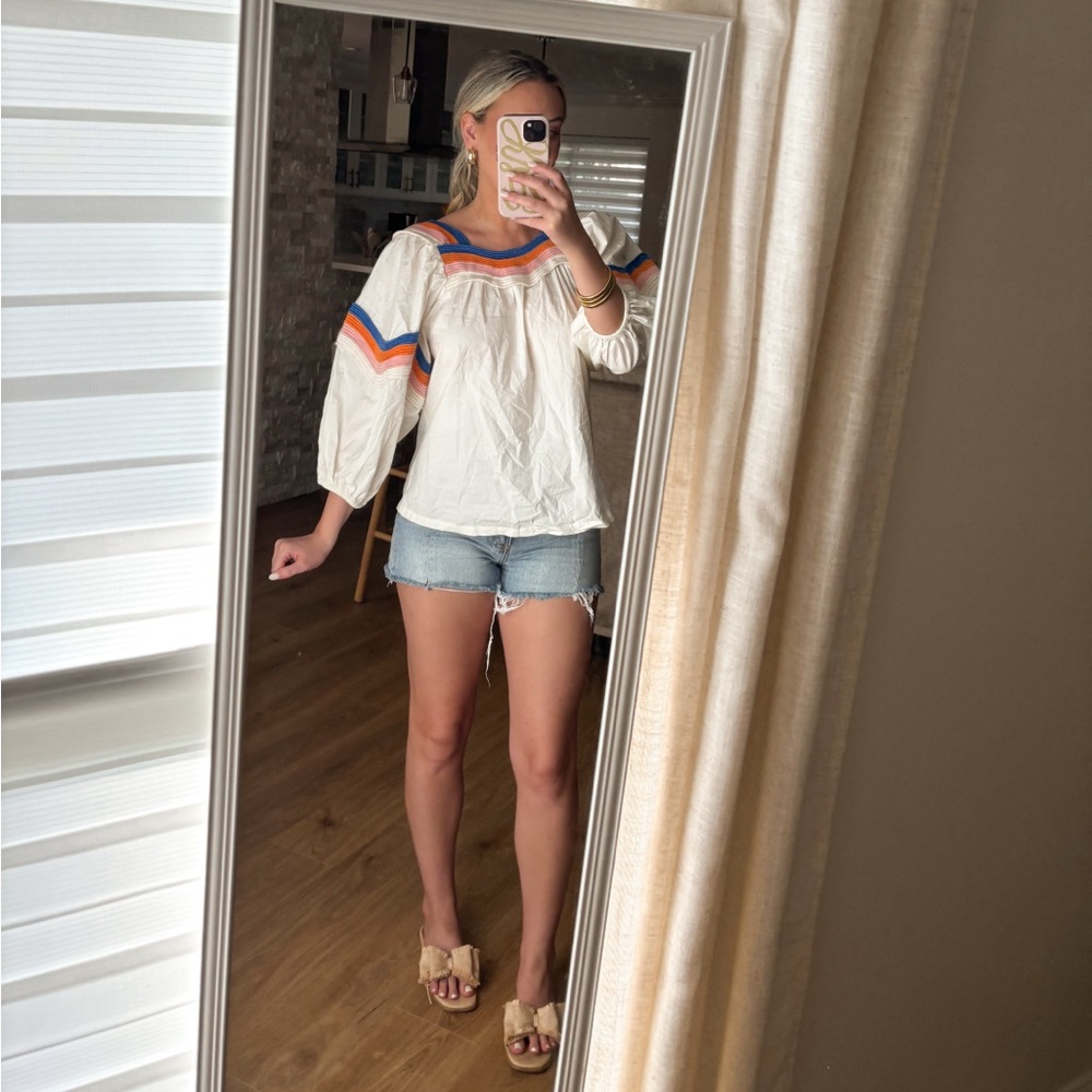 Square Neck Blouse